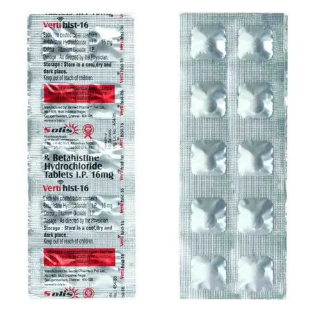 Vertihist 16 Tablet 10's