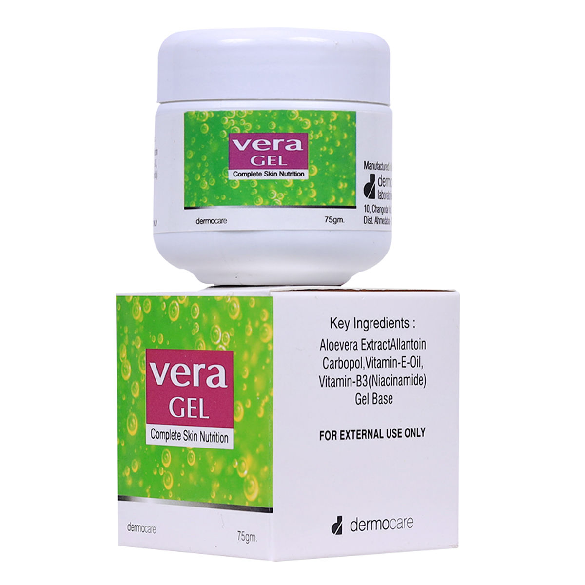 Vera Gel 75 gm | Uses, Side Effects, Price | Apollo Pharmacy