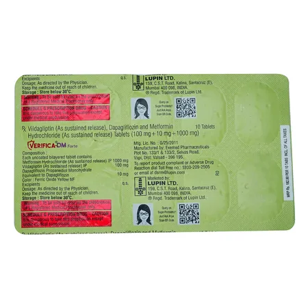 Verifica-DM Forte Tablet 10's