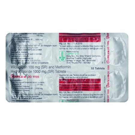 Verifica-M OD 1000 Tablet 10's