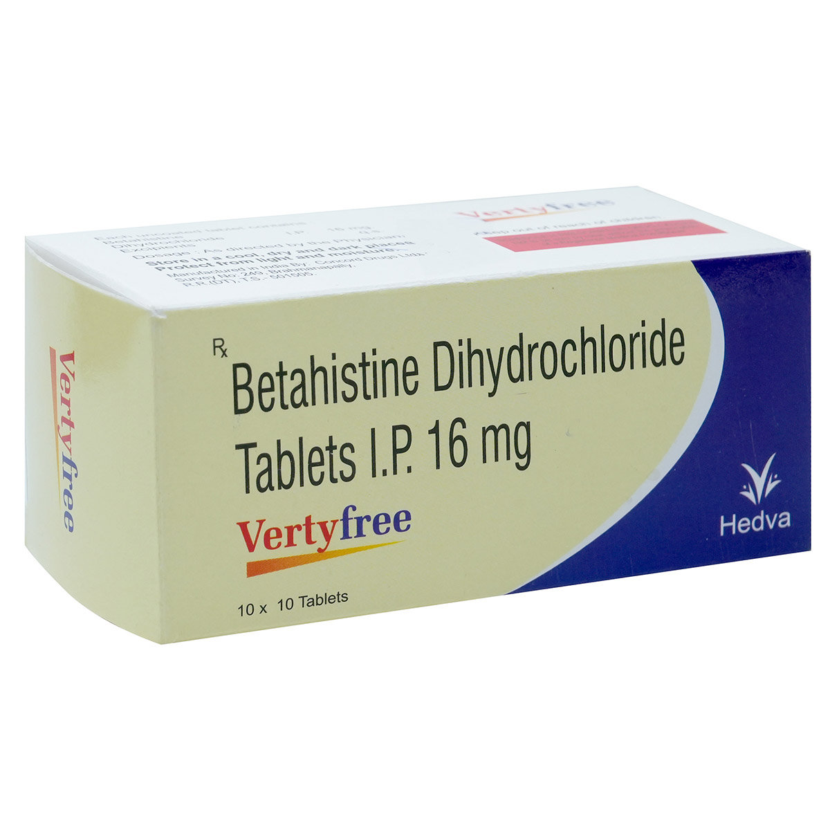 Vertyfree-16 Tablet 10's, Pack of 10 TABLETS Vertyfree-16 Tablet 10's, Pack of 10 TABLETS