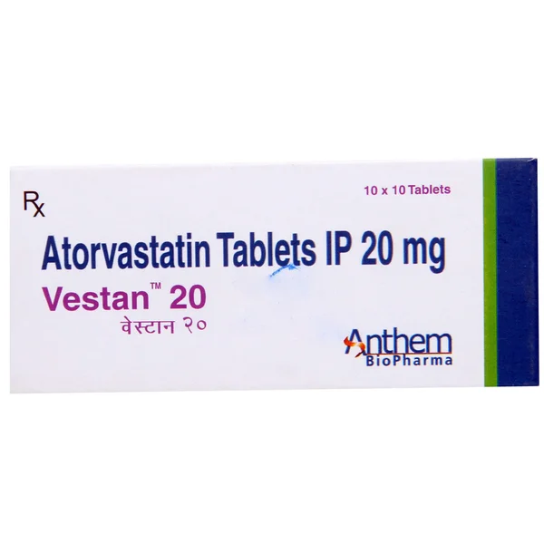 Vestan 20 Tablet 10's