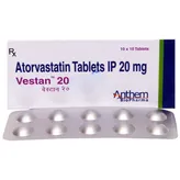 Vestan 20 Tablet 10's, Pack of 10 TABLETS