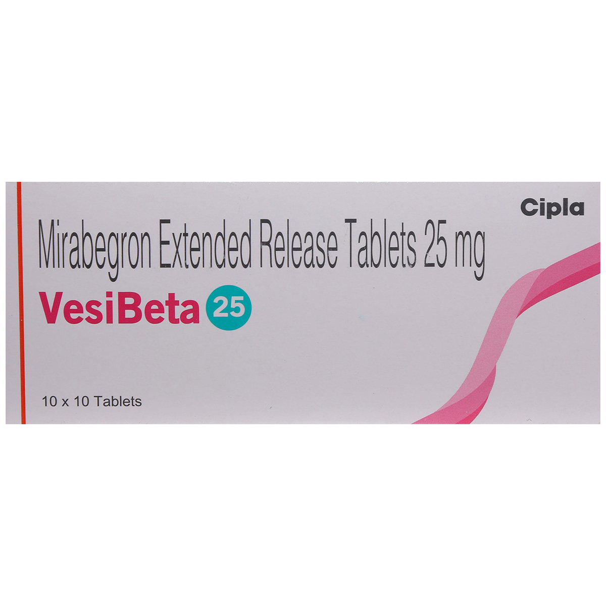VesiBeta 25 Tablet 10's, Pack of 10 TABLETS VesiBeta 25 Tablet 10's, Pack of 10 TABLETS