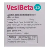 VesiBeta 25 Tablet 10's, Pack of 10 TABLETS