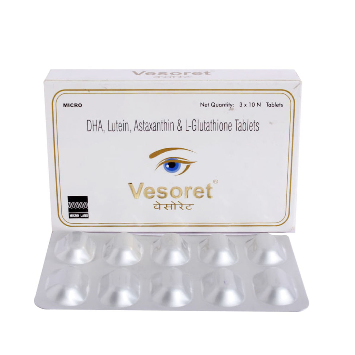 Buy Vesoret Tablets 10's Online