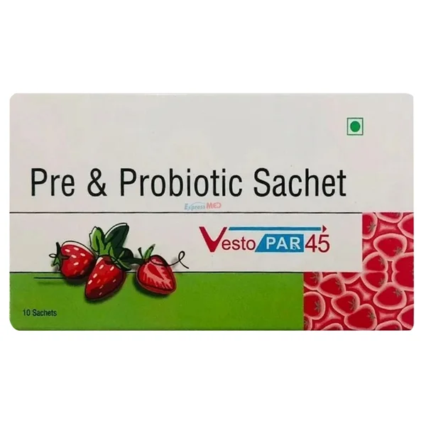 Vestopar45 Strawberry Flavour Sachet 2 gm