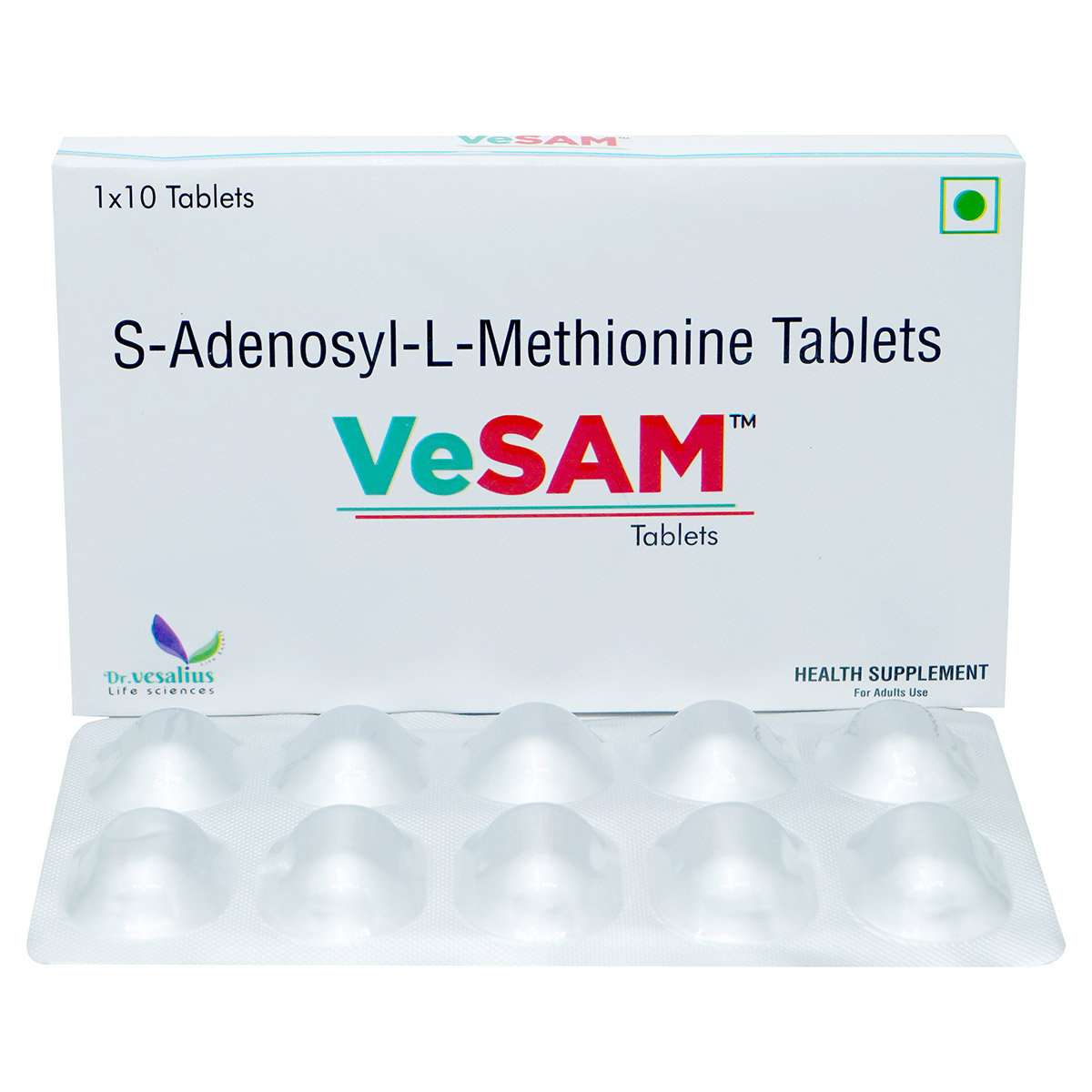 Vesam Tablet 10's, Pack of 10 TABLETS Vesam Tablet 10's, Pack of 10 TABLETS