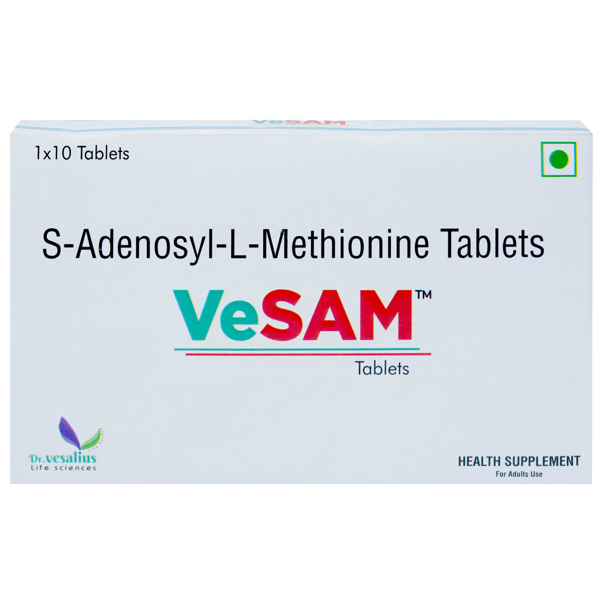 Vesam Tablet 10's, Pack of 10 TABLETS Vesam Tablet 10's, Pack of 10 TABLETS