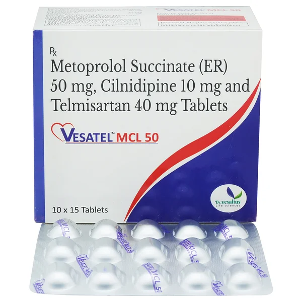 Vesatel MCL 50 Tablet 15's