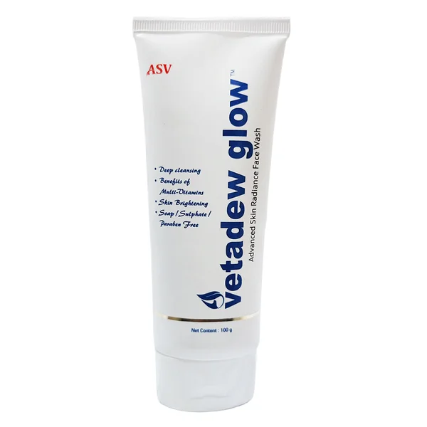 Vetadew Glow Advance Skin Radiance Face Wash, 100 gm