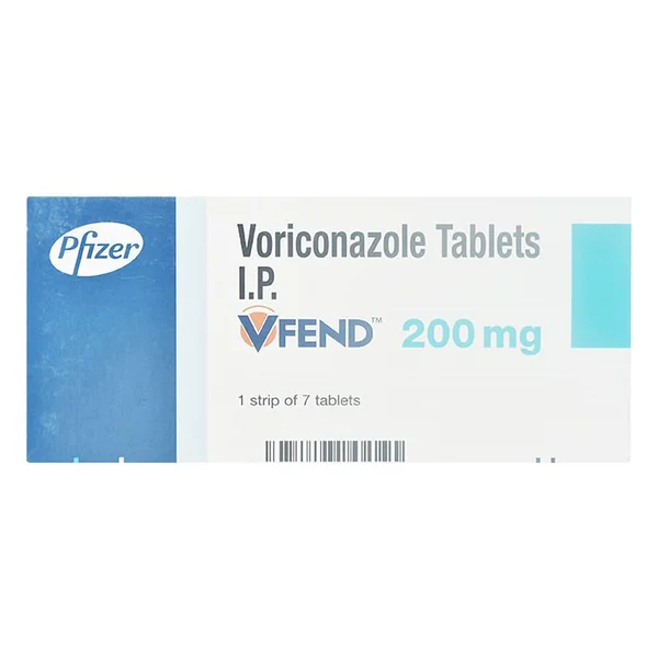 Vfend 200 Tablet 7's