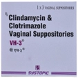 VH-3 Vaginal Suppositories 3's