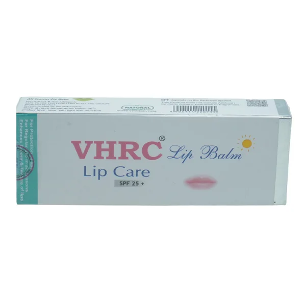 VHRC SPF 25+ Lipcare Balm, 10 gm, Pack of 1