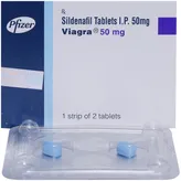 Viagra 50 mg Tablet 2's, Pack of 2 TABLETS