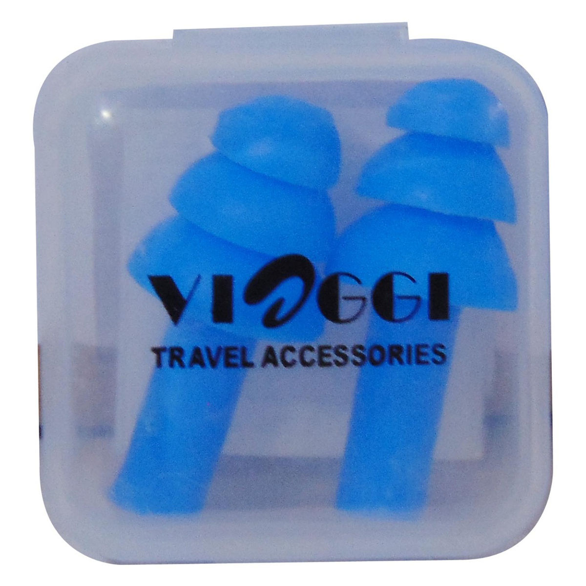 Buy Viaggi Soft Silicone Ear Plugs 0091, Blue, 1 Pair Online