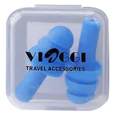 Viaggi Soft Silicone Ear Plugs 0091, Blue, 1 Pair, Pack of 1