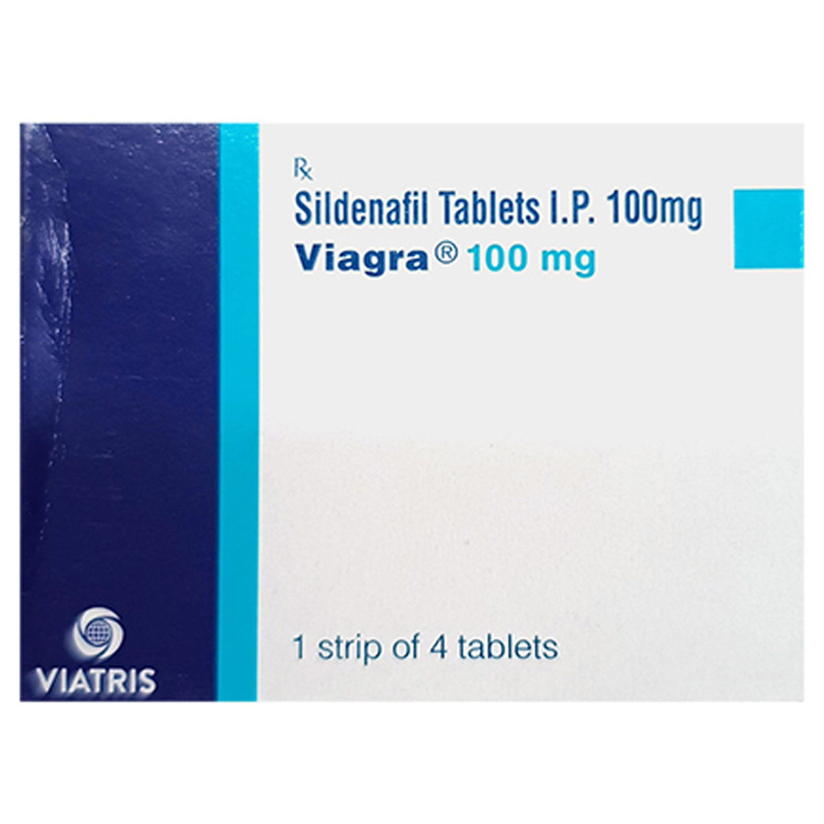 Viagra 100 mg Tablet 4's, Pack of 4 TabletS Viagra 100 mg Tablet 4's, Pack of 4 TabletS