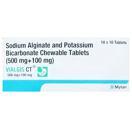 Vialgis CT Chewable Tablet 10's