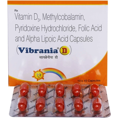 Vibrania D Capsule 10's, Pack of 10 CAPSULES