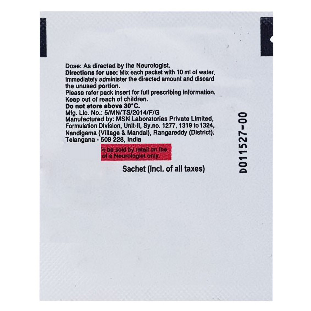 Viby Powder For Oral Solution 1's, Pack of 1 POWDER Viby Powder For Oral Solution 1's, Pack of 1 POWDER