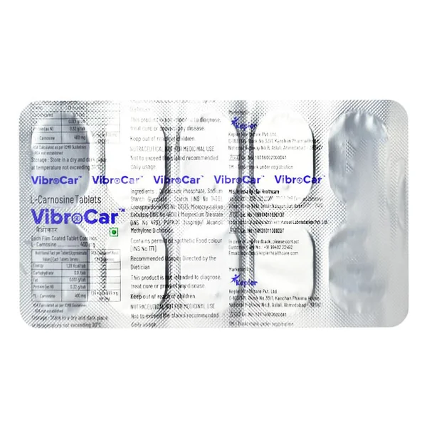 Vibrocar 400 Tab 10'S, Pack of 10 TabletS
