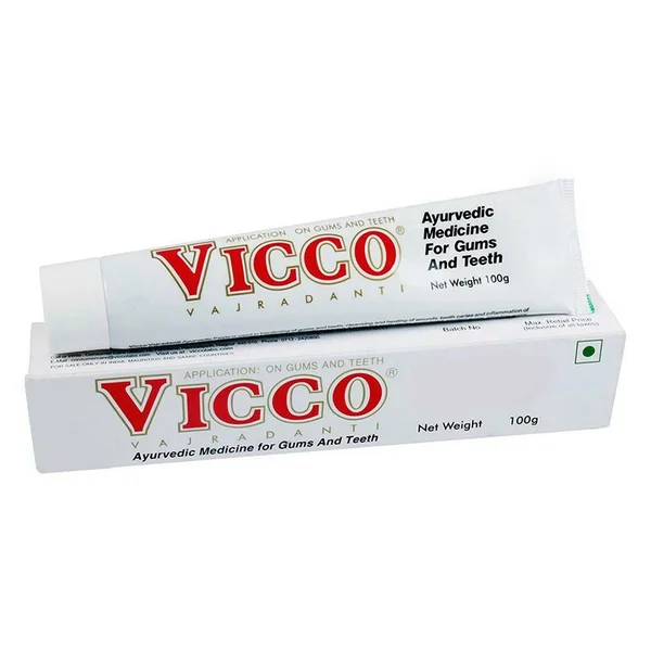 Vicco Vajradanti Ayurvedic Toothpaste, 100 gm