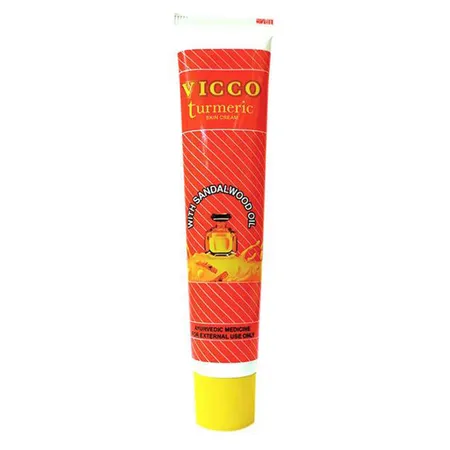 Vicco Turmeric Skin Cream 30 gm | With Sandalwood | Ayurvedic Cream | Cure Skin Infections | For Healthy & Clear Skin