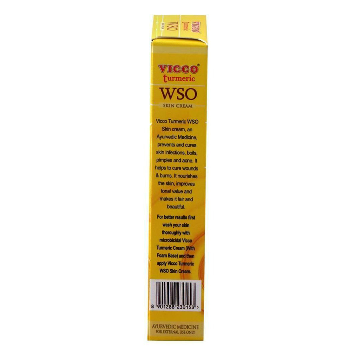 Vicco Turmeric WSO Skin Cream 15gm Price, Uses, Side Effects