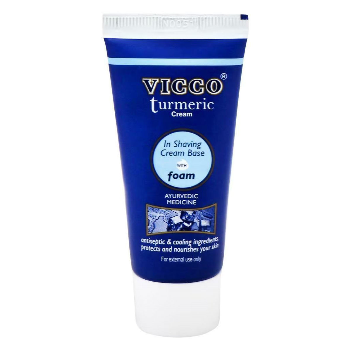 Vicco Turmeric Shaving Cream, 30 gm | Uses, Benefits, Price | Apollo ...