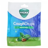 Vicks Menthol Cough Drops, 20 Count, Pack of 1