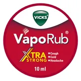 Vicks Vaporub Xtra Strong, 10 ml, Pack of 1