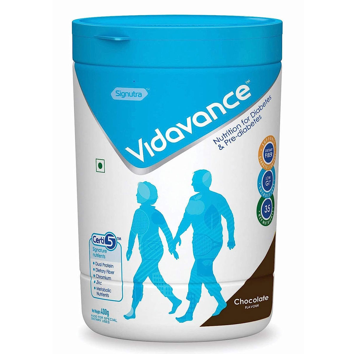 Buy Vidavance Chocolate Powder 400 gm Online