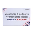 Vidaglo-M 50/1000mg Tablet 10's
