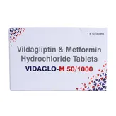 Vidaglo-M 50/1000mg Tablet 10's, Pack of 10 TabletS