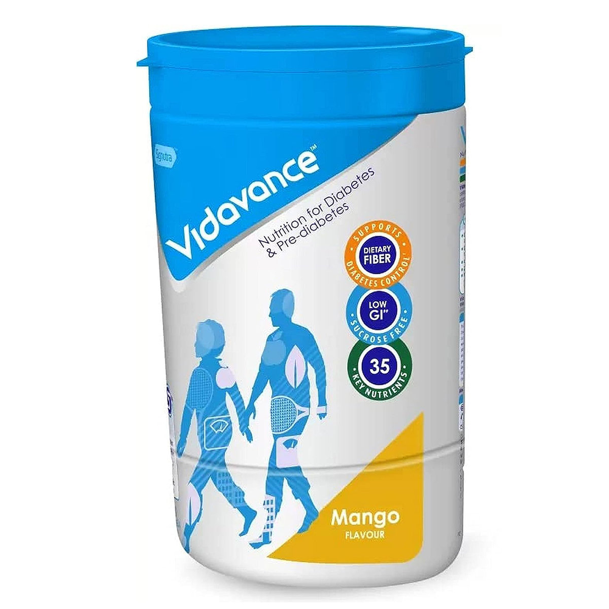Vidavance Advanced Nutrition Mango Flavour Powder for Diabetes & Pre-Diabetes, 400 gm, Pack of 1 Vidavance Advanced Nutrition Mango Flavour Powder for Diabetes & Pre-Diabetes, 400 gm, Pack of 1