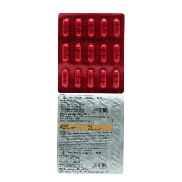 Zandu Vigorex-SF, 15 Capsules