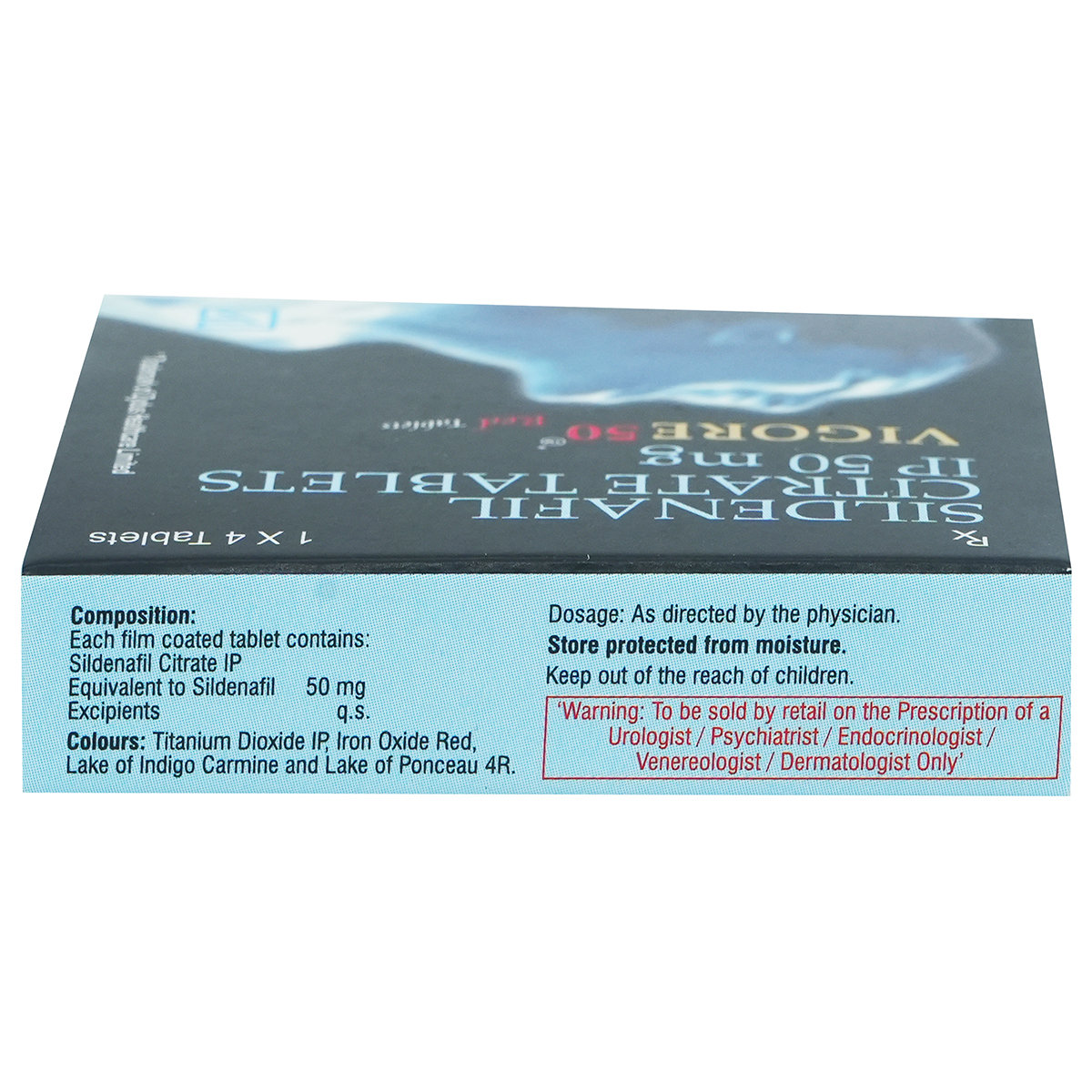 Vigore 50 Red Tablet 4's, Pack of 4 TABLETS Vigore 50 Red Tablet 4's, Pack of 4 TABLETS