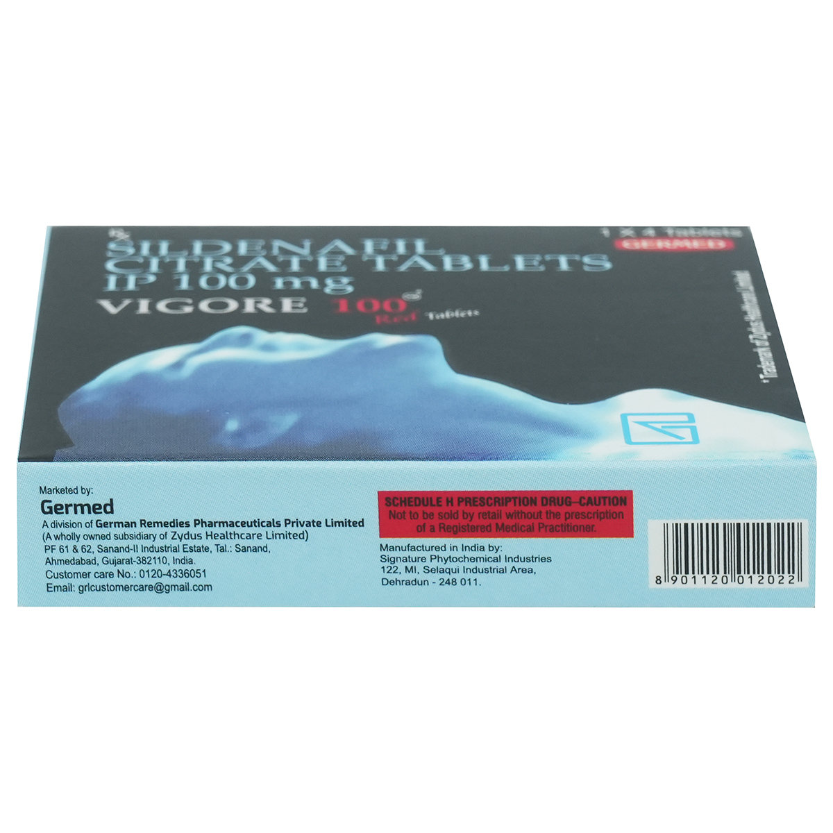 Vigore 100 Red Tablet 4's, Pack of 4 TABLETS Vigore 100 Red Tablet 4's, Pack of 4 TABLETS