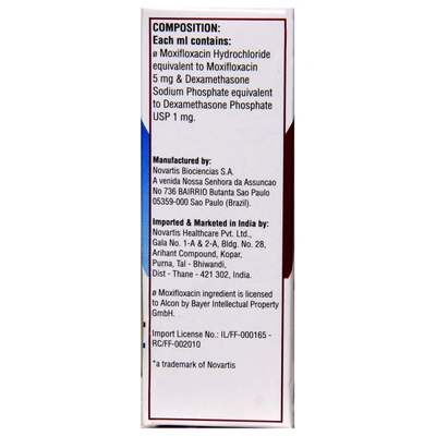 Vigadexa Ophthalmic Solution 5 ml, Pack of 1 OPTHALMIC SOLUTION