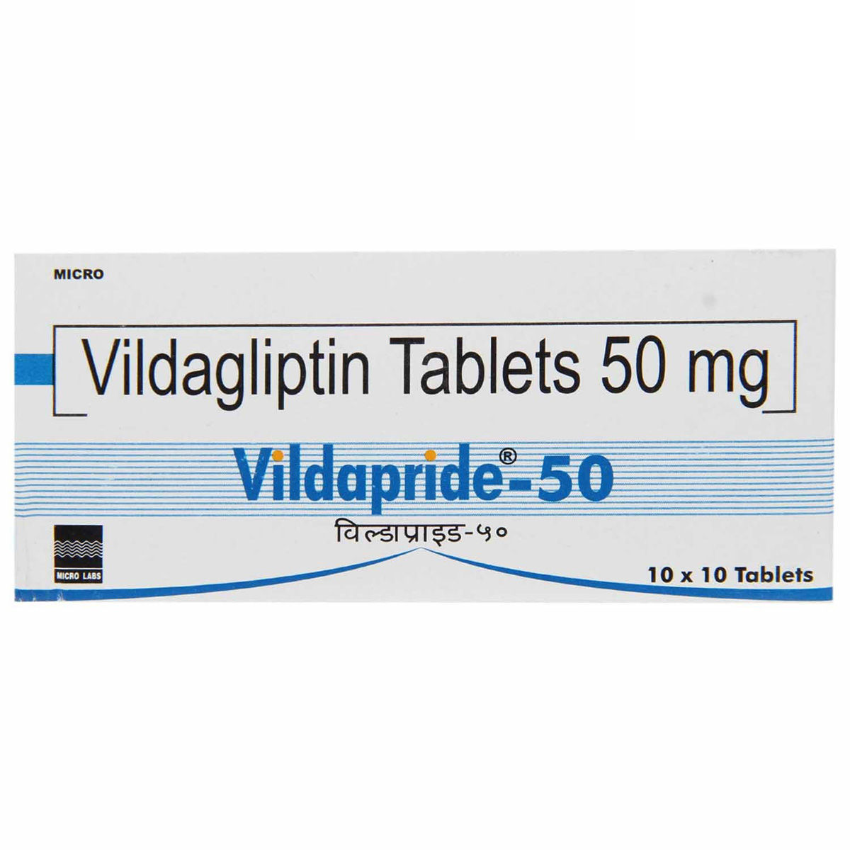 Buy Vildapride-50 Tablet 10's Online