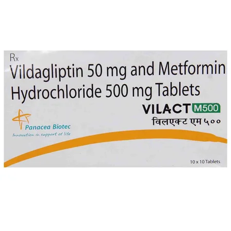 Vilact M 500 Tablet 10's