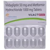 Vilact M 1000/50mg Tablet 10's, Pack of 10 TabletS