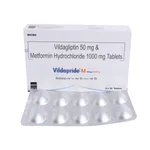 Vildapride M 50mg/1000mg Tablet 