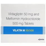 Vilatin M 50/500 Tablet 15's, Pack of 15 TabletS