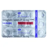 Vilsure 50mg Tablet 15's, Pack of 15 TabletS