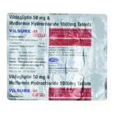 Vilsure-M Forte 50/1000mg Tablet 15's, Pack of 15 TABLETS