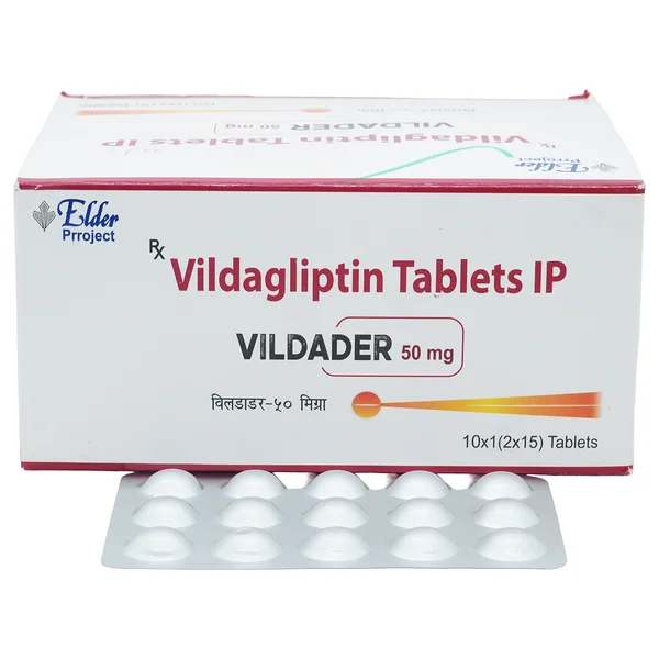 Vildader 50 mg Tablet 15's