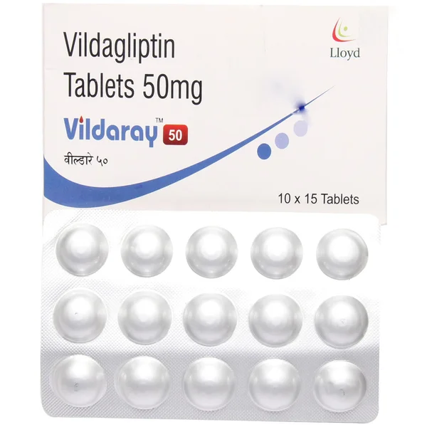 Vildaray 50 Tablet 15's
