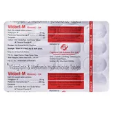 Vildact-M 50/500mg Tablet 15's, Pack of 15 TABLETS